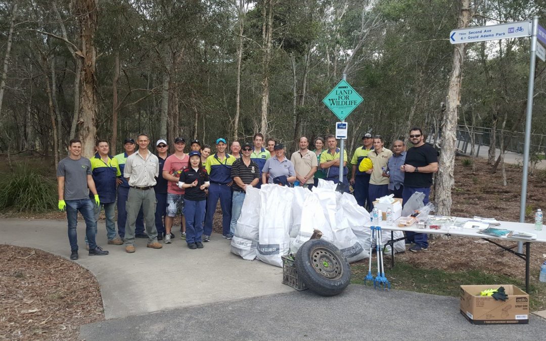 Berrinbah Wetlands Brisbane Clean Up