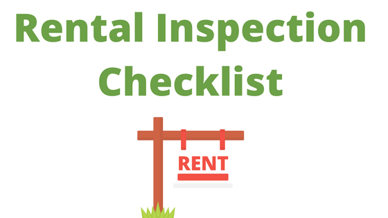 Rental Inspection Checklist