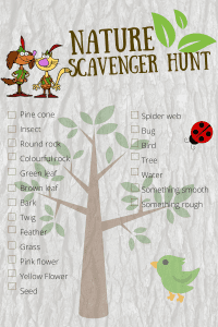 Nature Scavenger Hunt