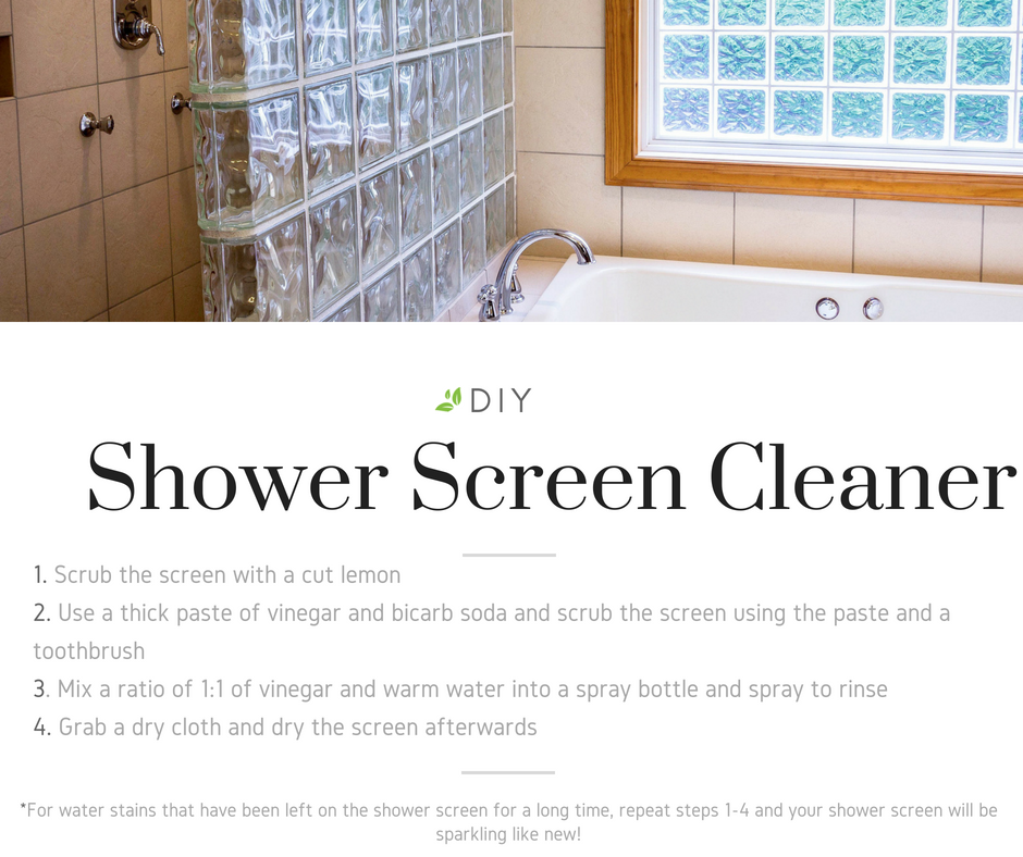 Shower hotsell screen cleaner