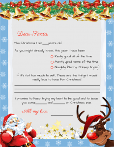 letter to santa