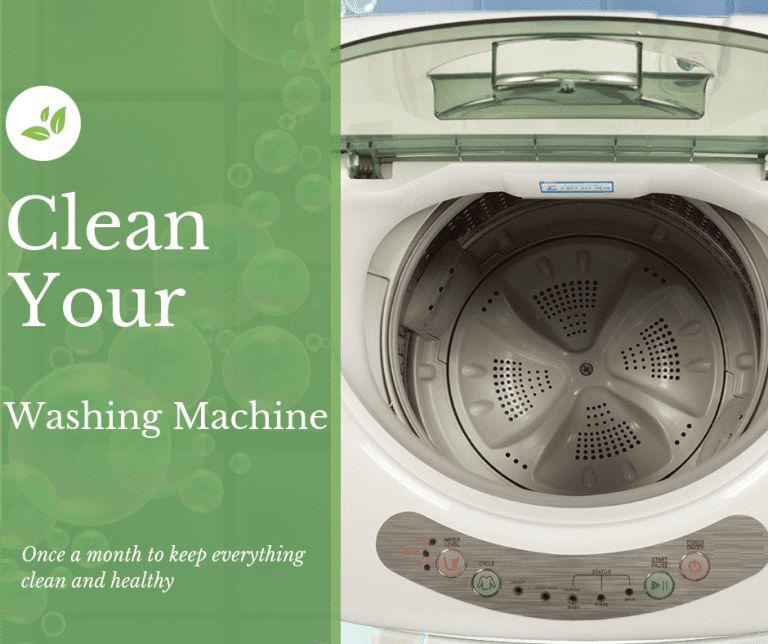 Clean Your Top Loader Washing Machine Naturally The Naturally Clean Co
