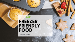 Freezer friendly Food