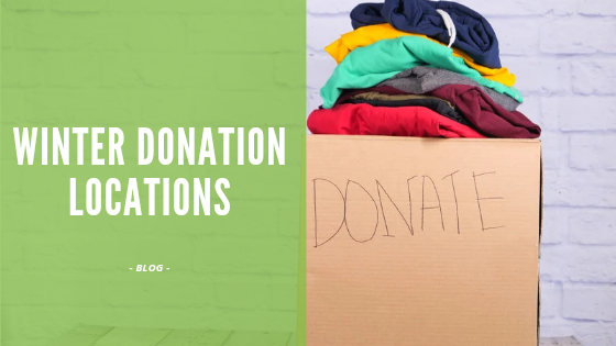 Winter donation locations