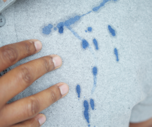 ink stains on clothes