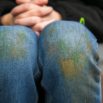 grass stains on clothes