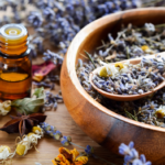 citrus peels or dried herbs to a small bowl